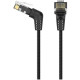 Патч-корд прямой Vention IBOBD UTP cat.6a, RJ45 угол 90 - 0,5м. Черный