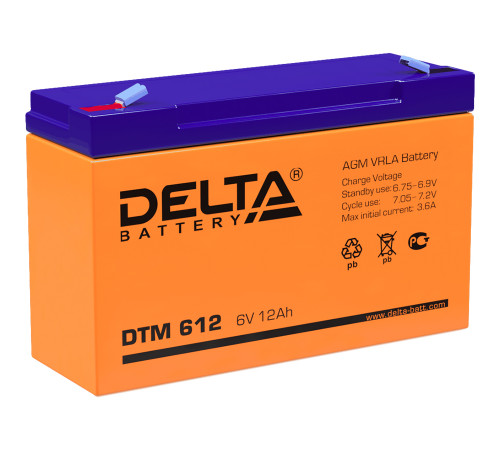 Delta DTM 612 (6V / 12Ah)
