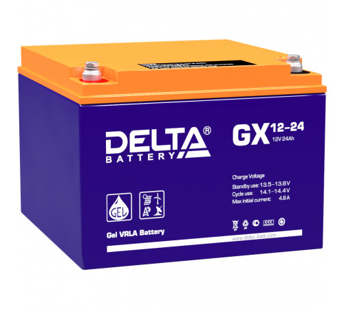 Delta GX 12-24 (12V / 24Ah)