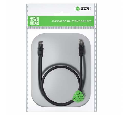 Greenconnect RJ45(m) - RJ45(m) Cat. 6 U/UTP PVC 3м