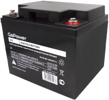 GoPower LA-12260 12V 26Ah клеммы под болт M5