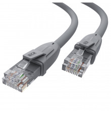 Greenconnect RJ45(m) - RJ45(m) Cat. 6 UTP  1м серый