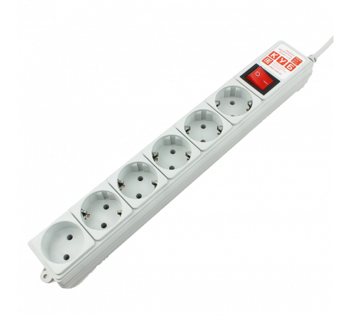Power Cube (3 м, 6 розеток)