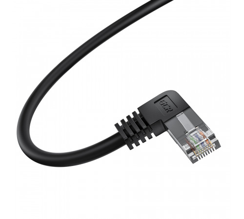 Greenconnect RJ45(m) - RJ45(m) Cat. 5e 3м чёрный
