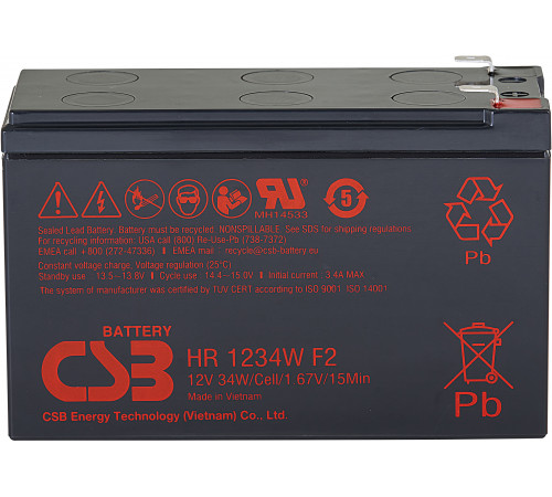 CSB HR1234W F2 (12V / 8.5Ah)