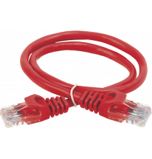 ITK RJ45(m) - RJ45(m) Cat. 5e U/UTP PVC 0.5м красный