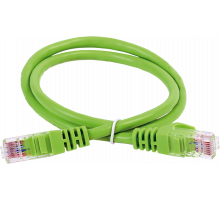 ITK RJ45(m) - RJ45(m) Cat. 5e U/UTP LSZH 0.5м зелёный