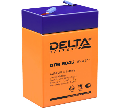 Delta DTM 6045 (6V / 4.5Ah)