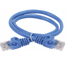 ITK RJ45(m) - RJ45(m) Cat. 5e U/UTP PVC 0.5м синий