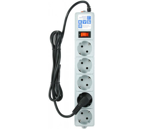 Power Cube B (5 м, 5 розеток)