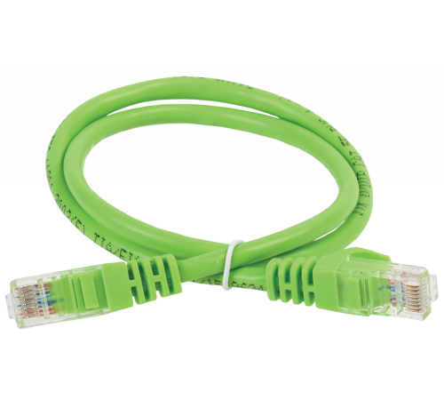 ITK RJ45(m) - RJ45(m) Cat. 5e U/UTP PVC 0.5м зелёный