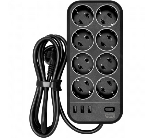 Powercom SP-08 USB03AB 1.8M