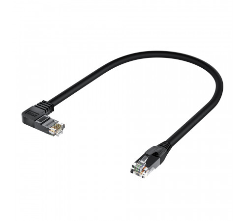 Greenconnect RJ45(m) - RJ45(m) Cat. 5e UTP  0.5м черный