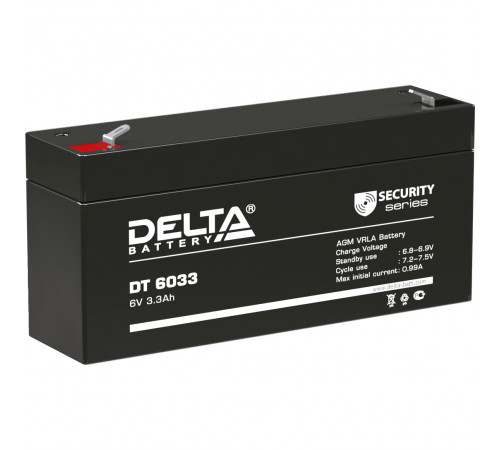 Delta DT 6033 (6V / 3.3Ah)
