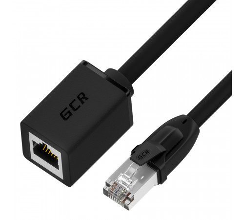 Greenconnect RJ45(m) - RJ45(f) Cat. 6 FTP 2.0м чёрный