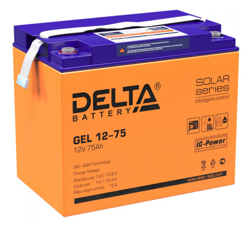 Delta GEL 12-75 (12V / 75Ah)