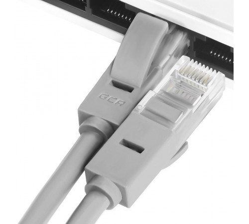 Greenconnect RJ45(m) - RJ45(m) Cat. 5e U/UTP PVC 5м серый