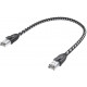 Greenconnect RJ45(m) - RJ45(m) Cat. 6 1м черно-белый