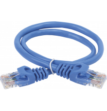 ITK RJ45(m) - RJ45(m) Cat. 6 U/UTP PVC 2м синий