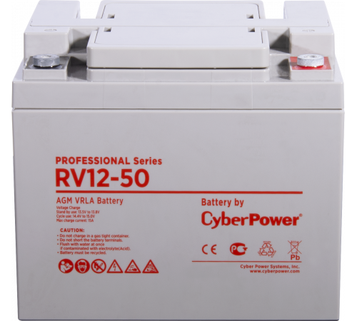 Батарея аккумуляторная для ИБП CyberPower Professional series RV 12-50