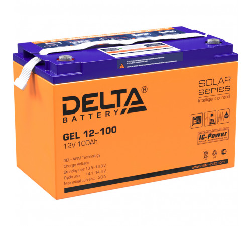 Delta GEL 12-100 (12V / 100Ah)