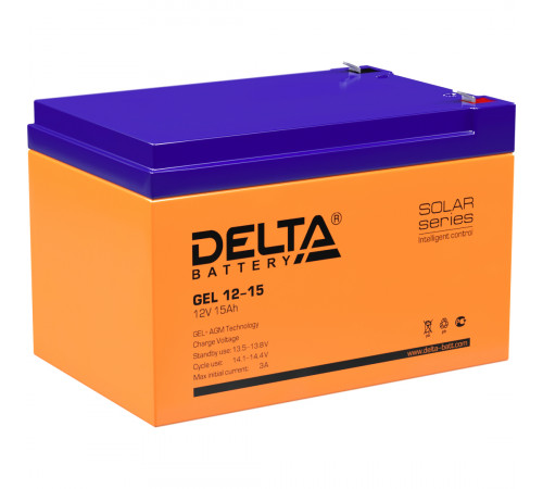 Delta GEL 12-15 (12V / 15Ah)
