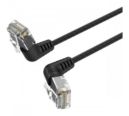 Патч-корд прямой Vention IBOBF UTP cat.6a, RJ45 угол 90 - 1м.