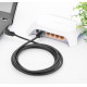 Greenconnect RJ45(m) - RJ45(m) Cat. 5e U/UTP PVC 0.1м чёрный