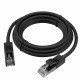 Greenconnect RJ45(m) - RJ45(m) Cat. 5e UTP  6м черный
