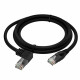 Greenconnect RJ45(m) - RJ45(m) Cat. 5e 3м чёрный