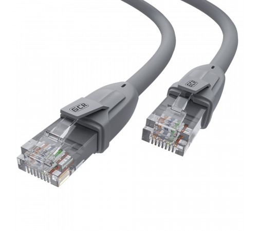 Greenconnect RJ45(m) - RJ45(m) Cat.6 UTP  7.5м серый