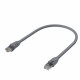 Greenconnect RJ45(m) - RJ45(m) Cat.6 UTP  0.5м серый