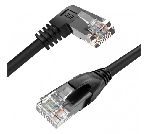 Greenconnect RJ45(m) - RJ45(m) Cat. 5e 3м чёрный