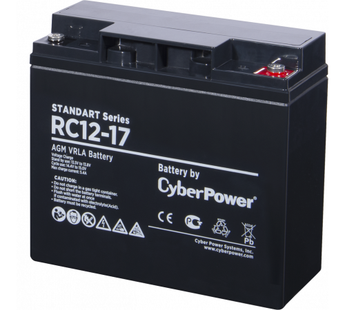 Батарея аккумуляторная для ИБП CyberPower Standart series RС 12-17