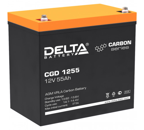 Delta Carbon CGD 1255 (12V / 55Ah)