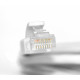 Greenconnect RJ45(m) - RJ45(m) Cat. 5e U/UTP PVC 1.5м серый