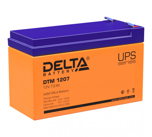 Delta UPS DTM 1207 (12V / 7.2Ah)