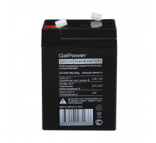 GoPower LA-645/security (6V / 4.5Ah)