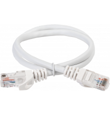 ITK RJ45(m) - RJ45(m) Cat. 6 U/UTP LSZH 5м чёрный