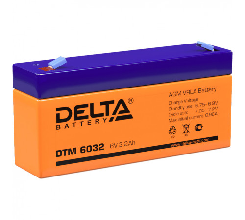 Delta DTM 6032 (6V / 3.2Ah)