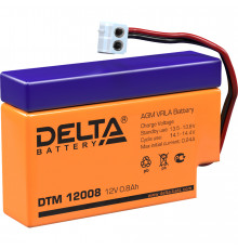 Delta DTM 12008 (12V / 0.8Ah)