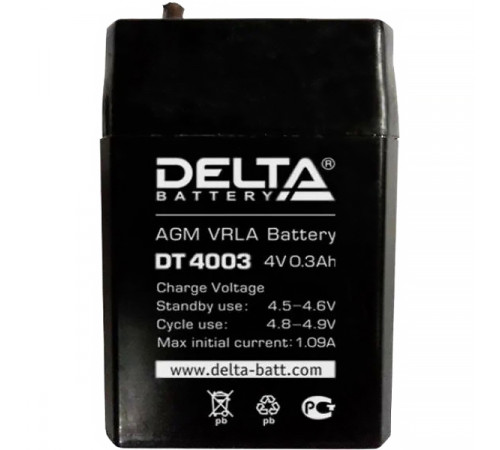 Delta DT 4003 (4V / 0.3Ah)
