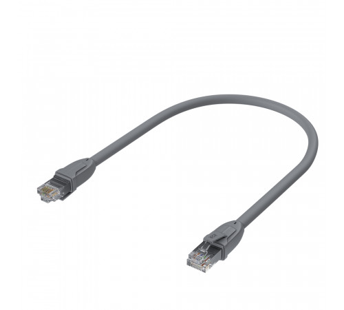 Greenconnect RJ45(m) - RJ45(m) Cat. 6 UTP  1м серый