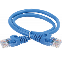 ITK RJ45(m) - RJ45(m) Cat. 6 U/UTP LSZH 3м синий