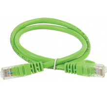 ITK RJ45(m) - RJ45(m) Cat. 5e U/UTP PVC 1м зелёный