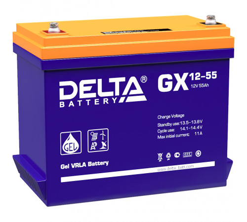 Delta GX 12-55 (12V / 55Ah)