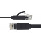 Greenconnect RJ45(m) - RJ45(m) Cat. 6 U/UTP PVC 1м чёрный