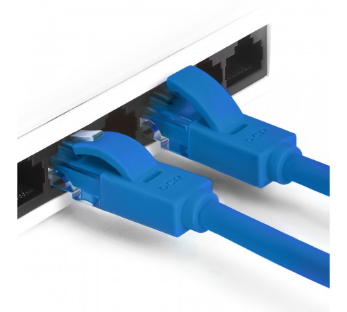 Greenconnect RJ45(m) - RJ45(m) Cat. 5e U/UTP PVC 3м синий