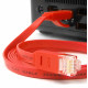 Greenconnect RJ45(m) - RJ45(m) Cat. 6 U/UTP PVC 2м красный