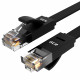 Greenconnect RJ45(m) - RJ45(m) Cat. 6 U/UTP PVC 1м чёрный